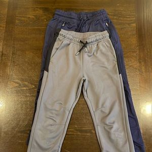 Two pairs of lightweight joggers, size 6/7, VGUC